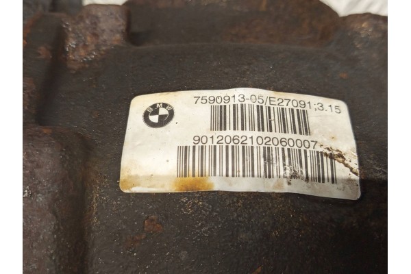 BMW OE 7590913 Diferencial Trasero Puente 3,15 X5 E70 LCI