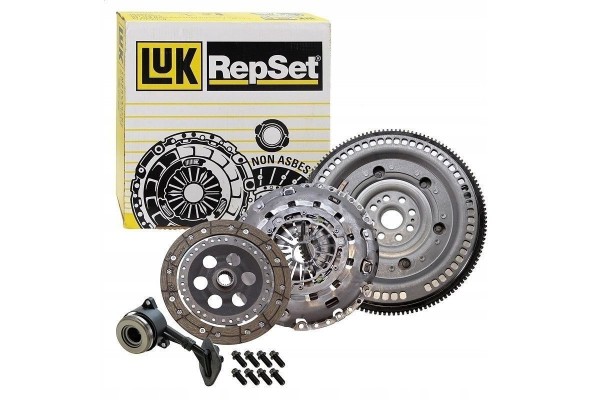 LUK CLUTCH SET FORD FOCUS TOURNEO TRANSIT 1 8 TDCI 01 04 DMF Quality of parts according to GVO Q original with factory logo OEM 