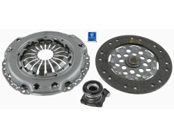 Clutch kit with hydraulic bearing 228mm fits FIAT CROM