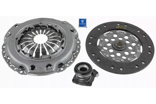 Clutch kit with hydraulic bearing 228mm fits FIAT CROM Part manufacturer Sachs