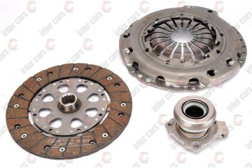Clutch kit with hydraulic bearing 228mm fits FIAT CROM Catalog number of the original OPEL 16 06 558 OPEL 93185901 VAUXHALL 16 0