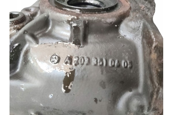 DIFFERENTIAL BRIDGE REAR MERCEDES C W204 1 6 COMPRESSOR A2033510405 Catalog number of the part MM_A2033510405