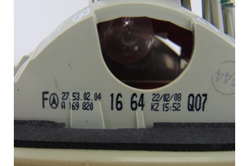 A1698201664 PILOTO TRASERO DERECHO INTERIOR MERCEDES-BENZ CLASE B (BM 245)