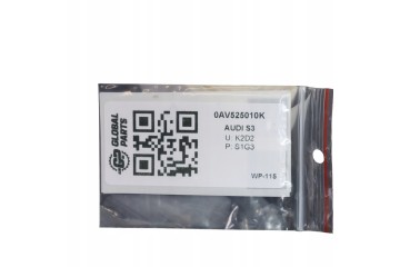 Puente del diferencial trasero Audi S3 8P VW Golf Mk5 R32 3.2 V6 0AV52