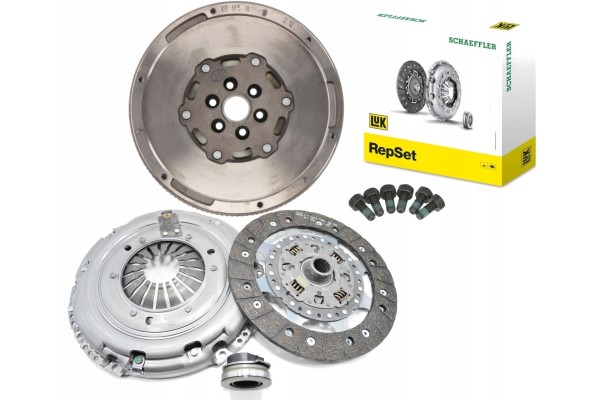 CONJUGATED SET REPSET TWO MASS WHEEL 600035700 LUK Car type buses cargo vans passenger cars