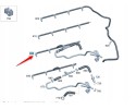 FUEL LINE RETURN MERCEDES A6510706381 Product weight with unit packaging 1 kg