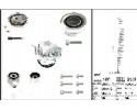 TIMING SET WATER PUMP 530 0550 32 INA AUDI Packaging status original