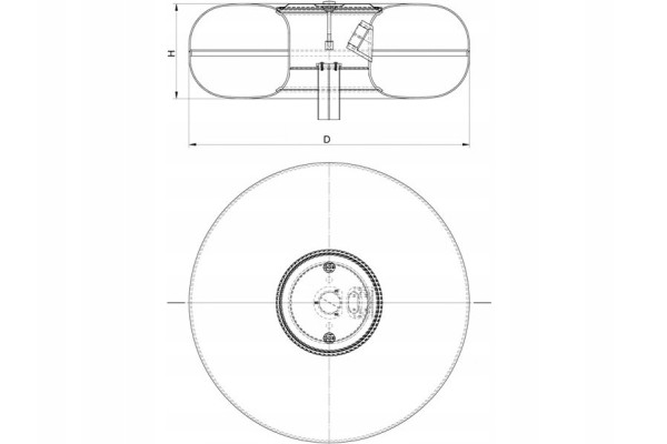 BORMECH 680 270 82L ZTW T13D TANK LPG INNER TOROIDAL CYLINDER 2026 Catalog number of the part ZTW T13D