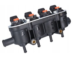 Injection rail MED 4cyl orange 25 22 orange Landi Renzo original