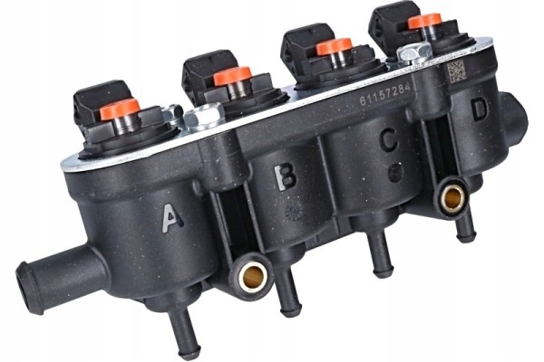 Injection rail MED 4cyl orange 25 22 orange Landi Renzo original