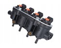 Injection rail MED 4cyl orange 25 22 orange Landi Renzo original Part manufacturer MED