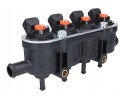 Injection rail MED 4cyl orange 25 22 orange Landi Renzo original Quality of parts according to GVO Q original with factory logo 