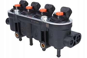 Injection rail MED 4cyl orange 25 22 orange Landi Renzo original Product weight with unit packaging 0 71 kg