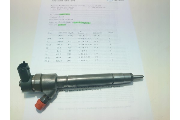 BOSCH 0 986 435 078 INJECTOR CR Car type cargo vans passenger cars
