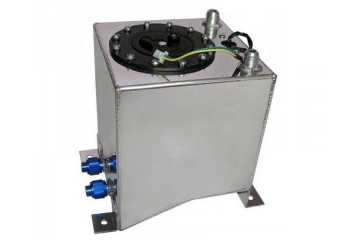 Fuel tank 10L TurboWorks with sensor Silver Part manufacturer Turboworks