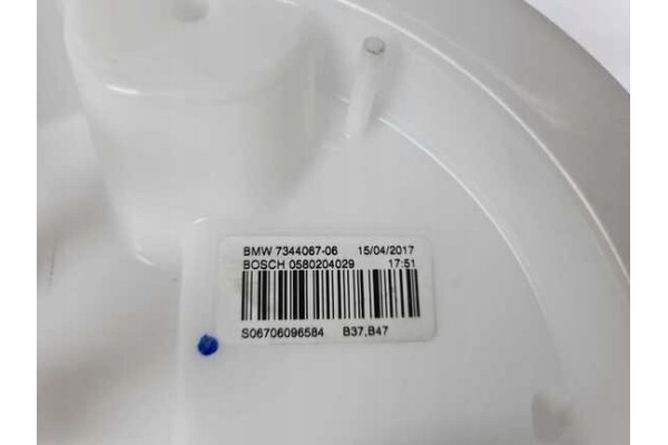 Fuel pump BMW 16117344067 Bosch 0580204029 New Original Part manufacturer Bosch