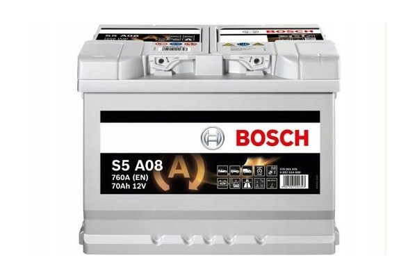 CAR BATTERY BOSCH S5 AGM 70AH 760A S5A08 START STOP