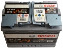CAR BATTERY BOSCH S5 AGM 70AH 760A S5A08 START STOP Capacity 70 Ah
