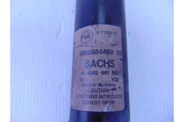 9680984480 AMORTIGUADOR TRASERO IZQUIERDO PEUGEOT PARTNER FURGÓN Confort L1 2014 9680984480 205658 PEUGEOT - 1