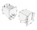 Fuel Tank 20L Silver Quality of parts according to GVO Q original with factory logo OEM OES