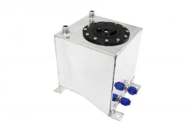 Depósito de Combustible Turboworks 20L Plateado