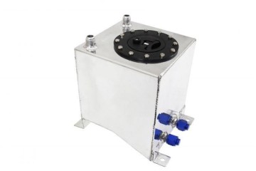 Depósito de Combustible Turboworks 20L Plateado