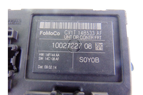 CV1T14B533AF MODULO ELECTRONICO FORD FIESTA (CNN)