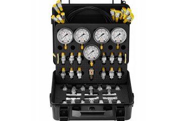 Pressure Test Kit 5 Pressure Gauges 13 Connectors 14 Tees
