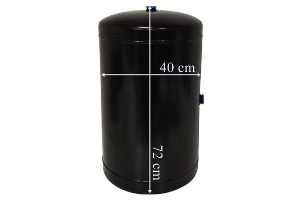 AIR TANK 80L 396X730 12 5 BAR 3958040 Quality of parts according to GVO Z replacement