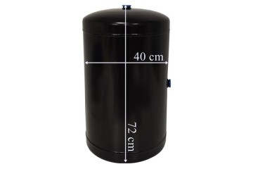 AIR TANK 80L 396X730 12 5 BAR 3958040 Quality of parts according to GVO Z replacement