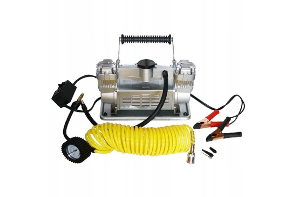 DUAL PISTON COMPRESSOR 150 PSI 12V 110L MIN CAR PUMP