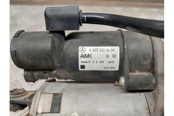 Suspension compressor MERCEDES BENZ S W222 V222 X222 A2223200604 4 7L Part manufacturer Mercedes Benz OE