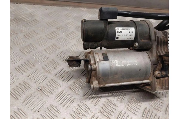 Suspension compressor MERCEDES BENZ S W222 V222 X222 A2223200604 4 7L Catalog number of the original A2223200604