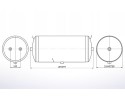 AIR TANK 60 LITERS 276x1100 Part manufacturer HT Europe