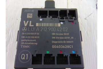 A2129004202 MODULO ELECTRONICO MERCEDES-BENZ CLASE E (BM 212) LIM. 220 CDI BlueEfficiency (212.002) 2011 A2129004202 207484 MERC