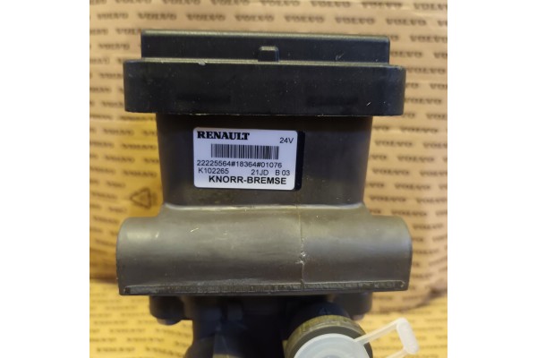 EBS 1 channel modulator Volvo Renault Iveco 22225564 Catalog number of the part K102265