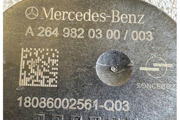 Solenoid valve MERCEDES A2649820300 Part manufacturer Mercedes Benz OE
