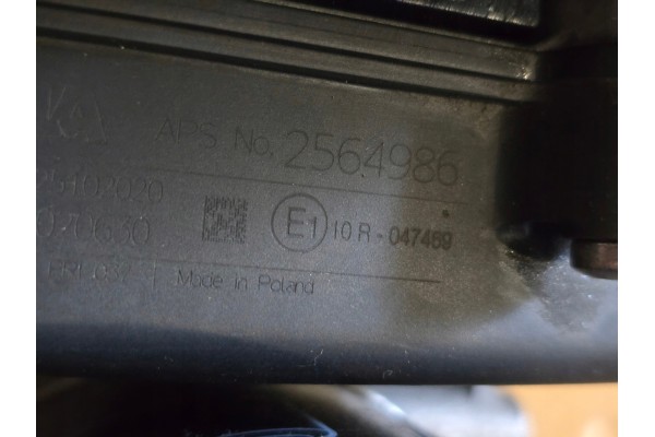 VALVE APS SCANIA S R NTG 2564986 Catalog number of the part 2564986