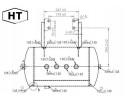 AIR TANK 36L 300x609 DAF 95XF XF105 1691625 Catalog number of the part 02 07 DA 044 HT