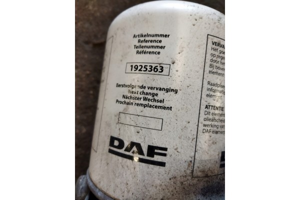 DEHUMIDIFIER VALVE DAF XF 106 1973216 Part manufacturer DAF OE