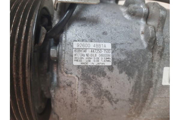 Compresor de Aire Acondicionado Nissan Rogue 2014-2020