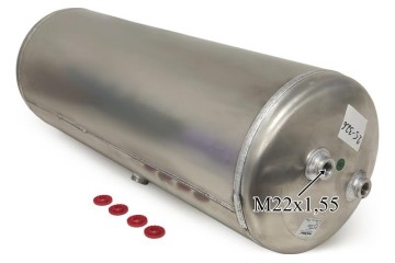 ALUMINIUM AIR TANK 60L 310X895 MERCEDES SCANIA VOLVO MAN