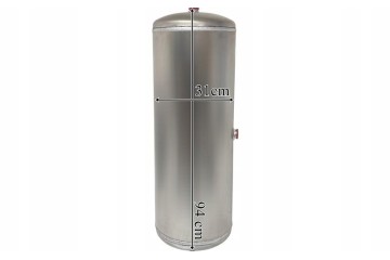 ALUMINIUM AIR TANK 60L 310X895 MERCEDES SCANIA VOLVO MAN Packaging status original