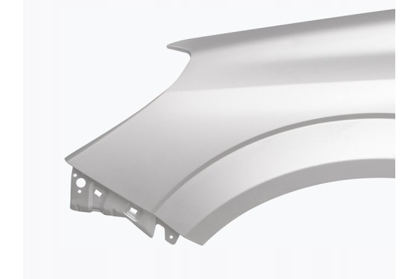 Mudguard OPEL ASTRA H left in colour Z 157 with direction indicator hole new Part manufacturer no brand