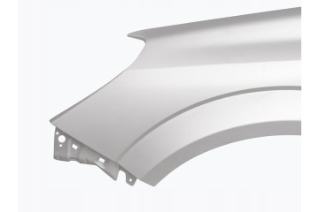 Mudguard OPEL ASTRA H left in colour Z 157 with direction indicator hole new Part manufacturer no brand