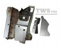 Suzuki Grand Vitara II 5D reperaturka reinforcement of swing arm mounts