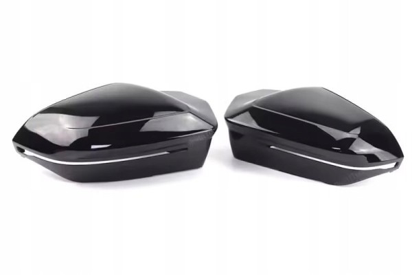 Cubiertas de Carcasa de Espejo BMW 5 G60 7 I7 M5 Negro Brillante M-Per