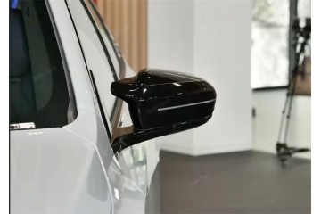 Cubiertas de Carcasa de Espejo BMW 5 G60 7 I7 M5 Negro Brillante M-Per