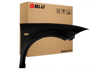 BLU Mudguard SEAT LEON II 2 1P1 LC9Z right black 05 12 front BlackMagic