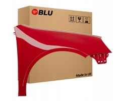 BLU Mudguard VW GOLF V 5 LY3D right red 03 09 front hatchback